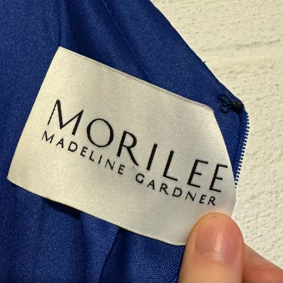 Mori Lee Blue Prom Dress